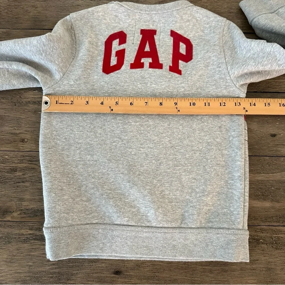 Baby Gap X Disney Kids size 5 Gray Mickey‎ Mouse Crewneck Sweatshirt Top Grey